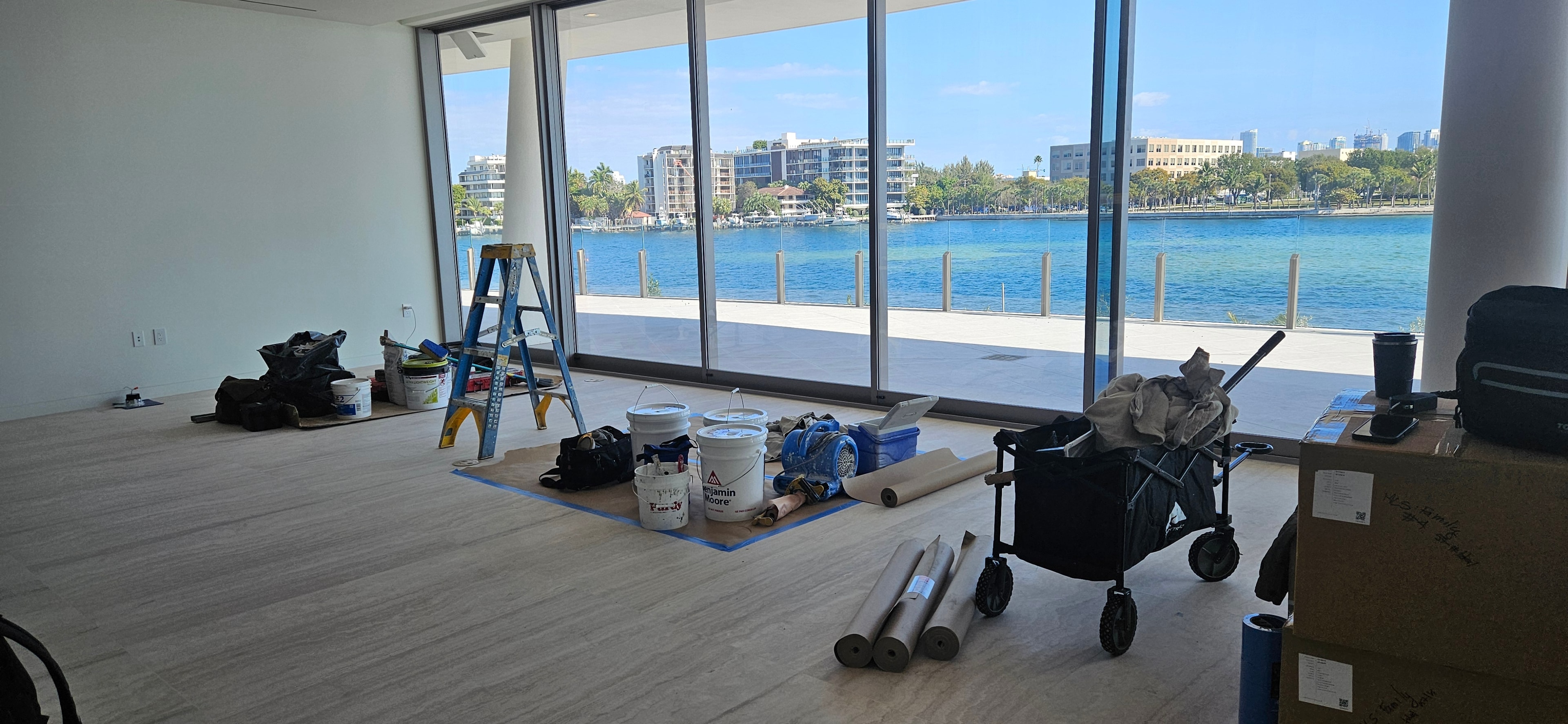 Luxury Condo — Paint, Drywall & AV Coordination