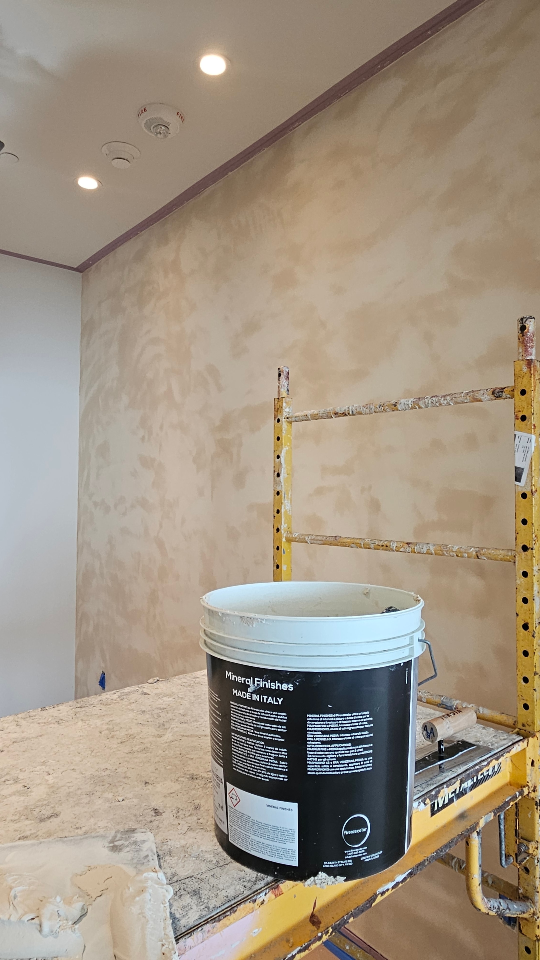 Condo Renovation — Specialty Wall Finish Coordination